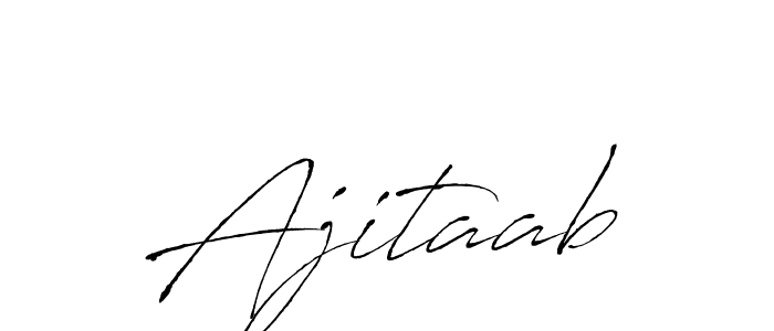 Use a signature maker to create a handwritten signature online. With this signature software, you can design (Antro_Vectra) your own signature for name Ajitaab. Ajitaab signature style 6 images and pictures png