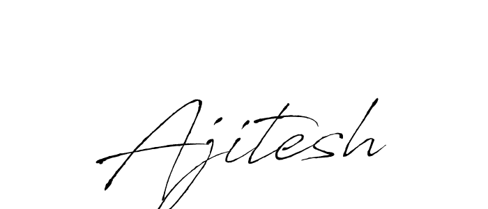 Design your own signature with our free online signature maker. With this signature software, you can create a handwritten (Antro_Vectra) signature for name Ajitesh. Ajitesh signature style 6 images and pictures png