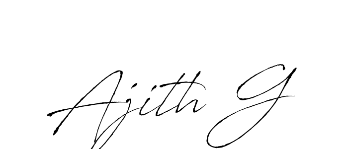 Use a signature maker to create a handwritten signature online. With this signature software, you can design (Antro_Vectra) your own signature for name Ajith G. Ajith G signature style 6 images and pictures png