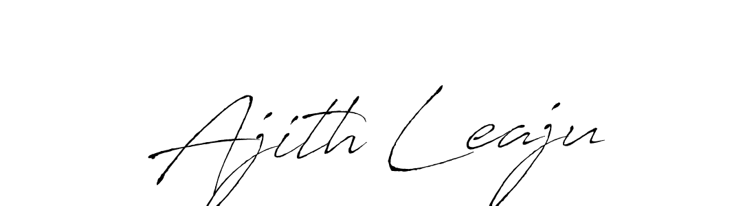 Similarly Antro_Vectra is the best handwritten signature design. Signature creator online .You can use it as an online autograph creator for name Ajith Leaju. Ajith Leaju signature style 6 images and pictures png