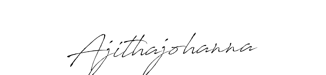 How to make Ajithajohanna name signature. Use Antro_Vectra style for creating short signs online. This is the latest handwritten sign. Ajithajohanna signature style 6 images and pictures png