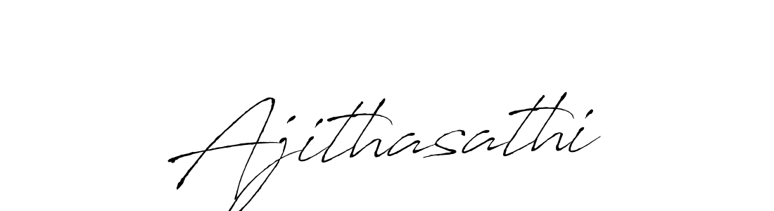 Create a beautiful signature design for name Ajithasathi. With this signature (Antro_Vectra) fonts, you can make a handwritten signature for free. Ajithasathi signature style 6 images and pictures png