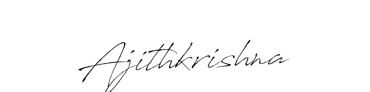 Once you've used our free online signature maker to create your best signature Antro_Vectra style, it's time to enjoy all of the benefits that Ajithkrishna name signing documents. Ajithkrishna signature style 6 images and pictures png