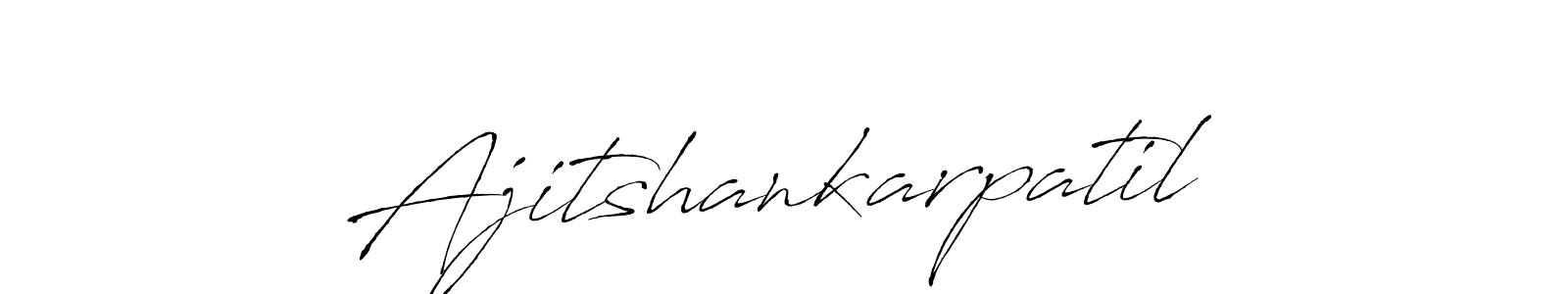 The best way (Antro_Vectra) to make a short signature is to pick only two or three words in your name. The name Ajitshankarpatil include a total of six letters. For converting this name. Ajitshankarpatil signature style 6 images and pictures png
