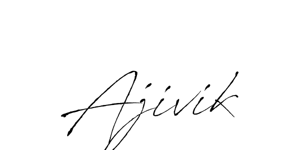 Once you've used our free online signature maker to create your best signature Antro_Vectra style, it's time to enjoy all of the benefits that Ajivik name signing documents. Ajivik signature style 6 images and pictures png