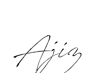 Make a beautiful signature design for name Ajiz. Use this online signature maker to create a handwritten signature for free. Ajiz signature style 6 images and pictures png