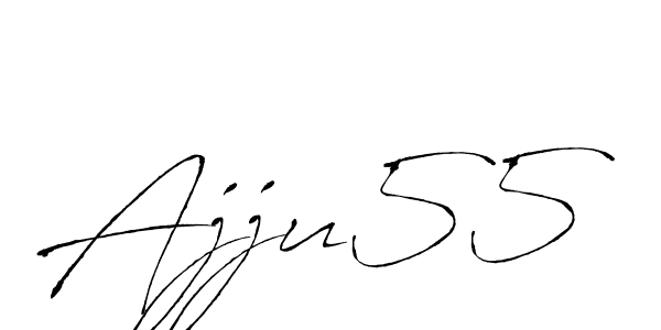 This is the best signature style for the Ajju55 name. Also you like these signature font (Antro_Vectra). Mix name signature. Ajju55 signature style 6 images and pictures png