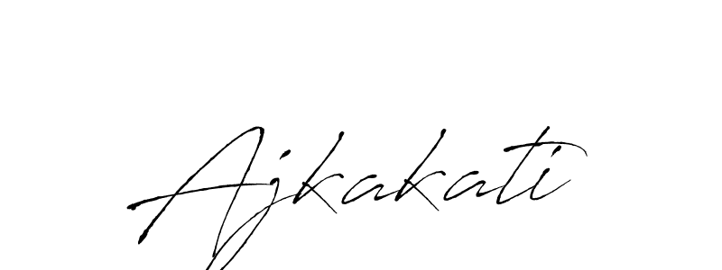 The best way (Antro_Vectra) to make a short signature is to pick only two or three words in your name. The name Ajkakati include a total of six letters. For converting this name. Ajkakati signature style 6 images and pictures png