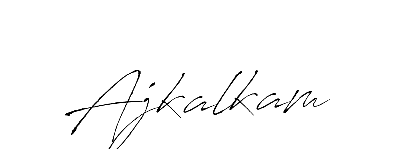 Design your own signature with our free online signature maker. With this signature software, you can create a handwritten (Antro_Vectra) signature for name Ajkalkam. Ajkalkam signature style 6 images and pictures png