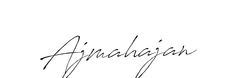 if you are searching for the best signature style for your name Ajmahajan. so please give up your signature search. here we have designed multiple signature styles  using Antro_Vectra. Ajmahajan signature style 6 images and pictures png