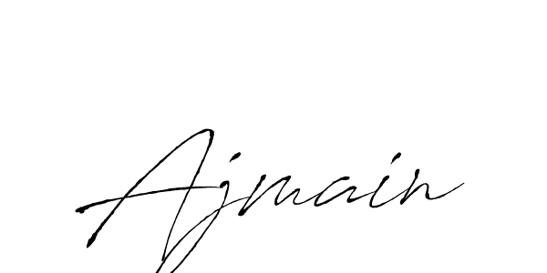 Make a beautiful signature design for name Ajmain. Use this online signature maker to create a handwritten signature for free. Ajmain signature style 6 images and pictures png