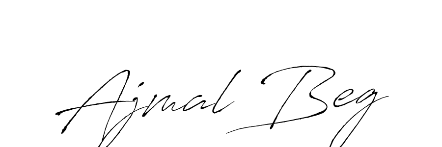 Make a beautiful signature design for name Ajmal Beg. With this signature (Antro_Vectra) style, you can create a handwritten signature for free. Ajmal Beg signature style 6 images and pictures png