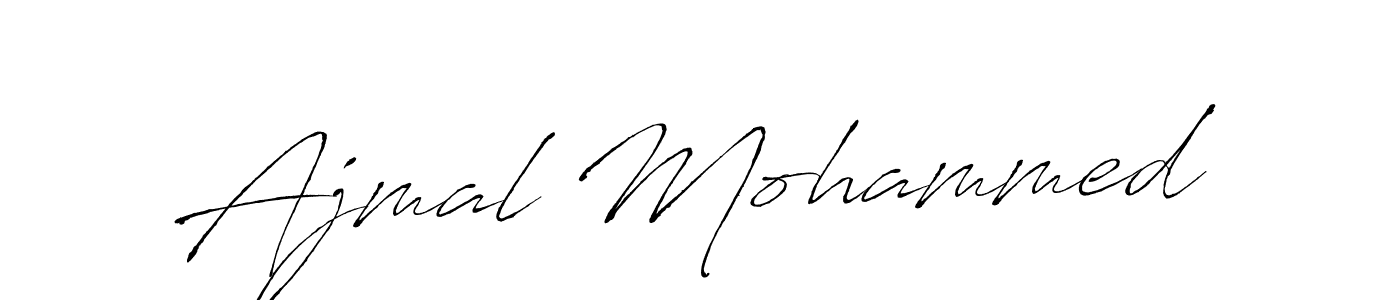 The best way (Antro_Vectra) to make a short signature is to pick only two or three words in your name. The name Ajmal Mohammed include a total of six letters. For converting this name. Ajmal Mohammed signature style 6 images and pictures png