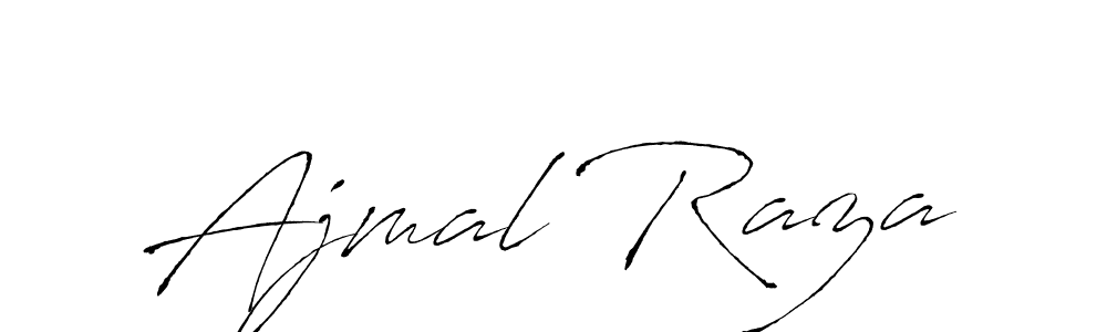 Also we have Ajmal Raza name is the best signature style. Create professional handwritten signature collection using Antro_Vectra autograph style. Ajmal Raza signature style 6 images and pictures png