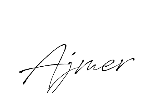 Also You can easily find your signature by using the search form. We will create Ajmer name handwritten signature images for you free of cost using Antro_Vectra sign style. Ajmer signature style 6 images and pictures png