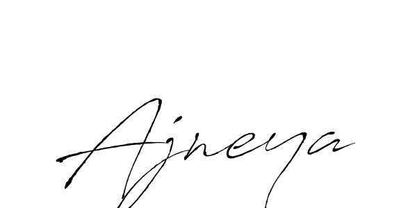 Ajneya stylish signature style. Best Handwritten Sign (Antro_Vectra) for my name. Handwritten Signature Collection Ideas for my name Ajneya. Ajneya signature style 6 images and pictures png