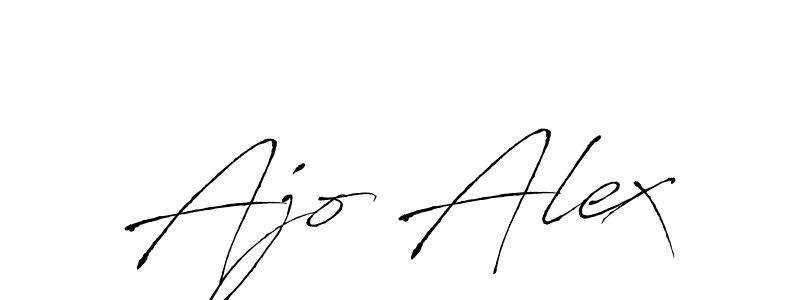 Also we have Ajo Alex name is the best signature style. Create professional handwritten signature collection using Antro_Vectra autograph style. Ajo Alex signature style 6 images and pictures png