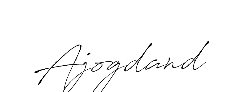 Ajogdand stylish signature style. Best Handwritten Sign (Antro_Vectra) for my name. Handwritten Signature Collection Ideas for my name Ajogdand. Ajogdand signature style 6 images and pictures png