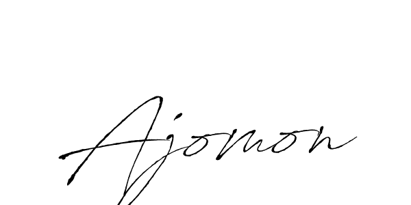 You can use this online signature creator to create a handwritten signature for the name Ajomon. This is the best online autograph maker. Ajomon signature style 6 images and pictures png