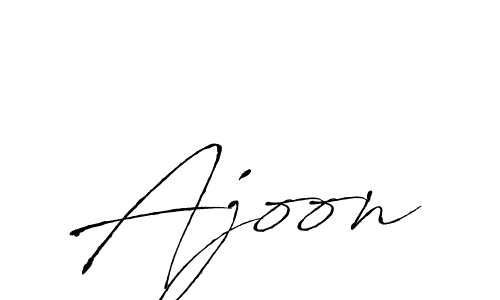 You should practise on your own different ways (Antro_Vectra) to write your name (Ajoon) in signature. don't let someone else do it for you. Ajoon signature style 6 images and pictures png