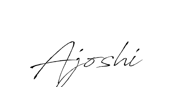 The best way (Antro_Vectra) to make a short signature is to pick only two or three words in your name. The name Ajoshi include a total of six letters. For converting this name. Ajoshi signature style 6 images and pictures png