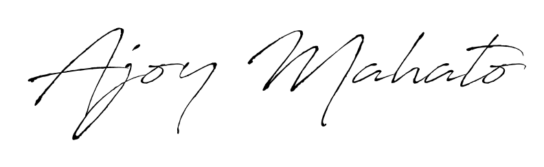 Create a personalized artistic stamp with Ajoy Mahato in Antro_Vectra font. Perfect for visual artists, designers, and influencers. Ajoy Mahato signature style 6 images and pictures png