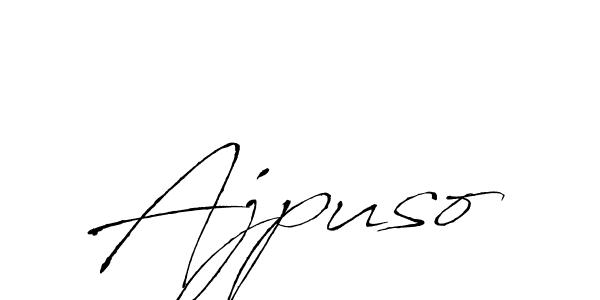 Similarly Antro_Vectra is the best handwritten signature design. Signature creator online .You can use it as an online autograph creator for name Ajpuso. Ajpuso signature style 6 images and pictures png