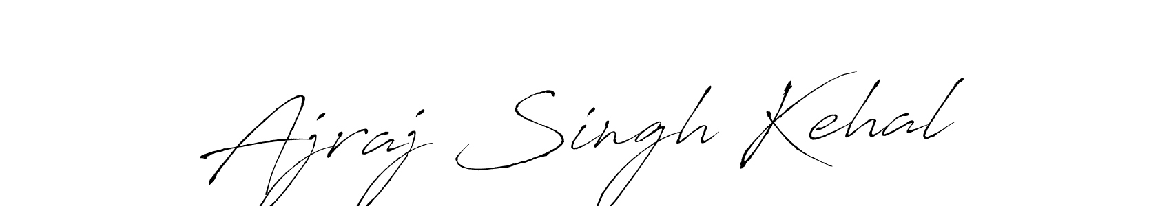 Design your own signature with our free online signature maker. With this signature software, you can create a handwritten (Antro_Vectra) signature for name Ajraj Singh Kehal. Ajraj Singh Kehal signature style 6 images and pictures png
