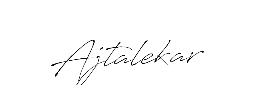 Also we have Ajtalekar name is the best signature style. Create professional handwritten signature collection using Antro_Vectra autograph style. Ajtalekar signature style 6 images and pictures png