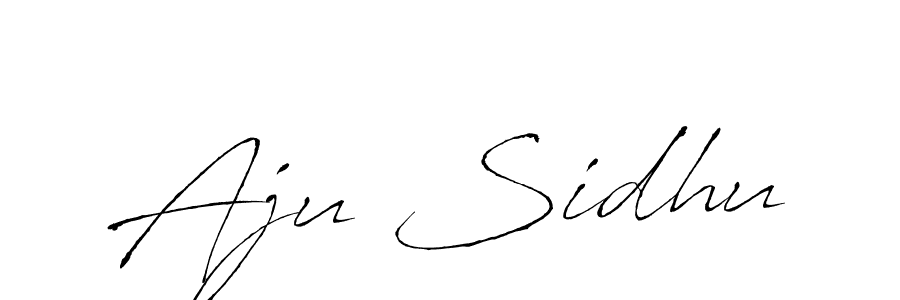 You should practise on your own different ways (Antro_Vectra) to write your name (Aju Sidhu) in signature. don't let someone else do it for you. Aju Sidhu signature style 6 images and pictures png