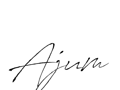 How to make Ajum signature? Antro_Vectra is a professional autograph style. Create handwritten signature for Ajum name. Ajum signature style 6 images and pictures png