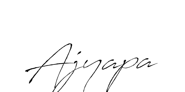 Create a beautiful signature design for name Ajyapa. With this signature (Antro_Vectra) fonts, you can make a handwritten signature for free. Ajyapa signature style 6 images and pictures png