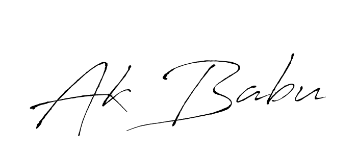 This is the best signature style for the Ak Babu name. Also you like these signature font (Antro_Vectra). Mix name signature. Ak Babu signature style 6 images and pictures png