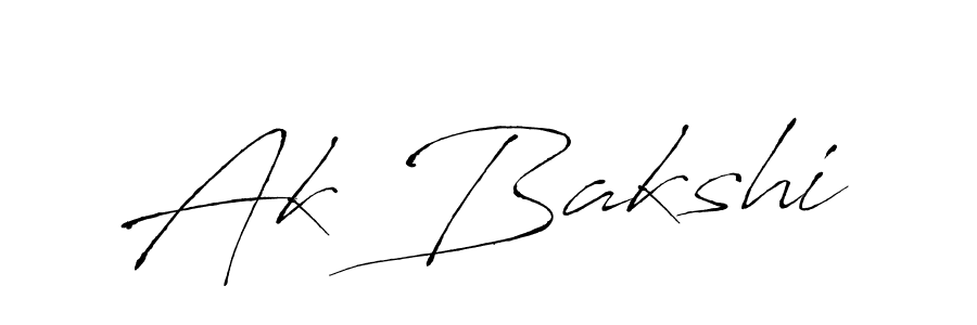 Antro_Vectra is a professional signature style that is perfect for those who want to add a touch of class to their signature. It is also a great choice for those who want to make their signature more unique. Get Ak Bakshi name to fancy signature for free. Ak Bakshi signature style 6 images and pictures png