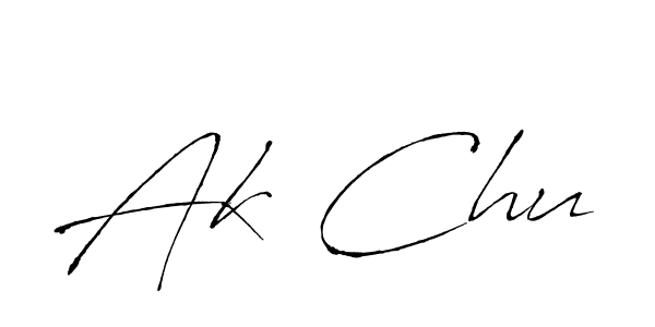 It looks lik you need a new signature style for name Ak Chu. Design unique handwritten (Antro_Vectra) signature with our free signature maker in just a few clicks. Ak Chu signature style 6 images and pictures png
