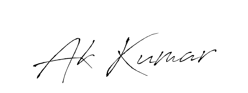 It looks lik you need a new signature style for name Ak Kumar. Design unique handwritten (Antro_Vectra) signature with our free signature maker in just a few clicks. Ak Kumar signature style 6 images and pictures png