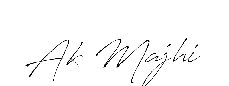 Use a signature maker to create a handwritten signature online. With this signature software, you can design (Antro_Vectra) your own signature for name Ak Majhi. Ak Majhi signature style 6 images and pictures png