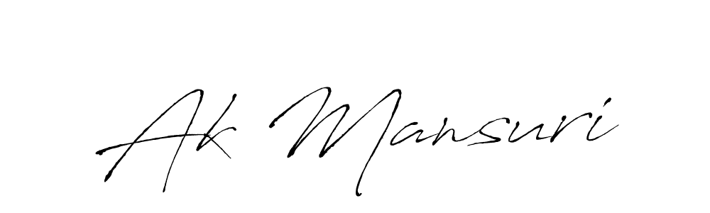 Also You can easily find your signature by using the search form. We will create Ak Mansuri name handwritten signature images for you free of cost using Antro_Vectra sign style. Ak Mansuri signature style 6 images and pictures png