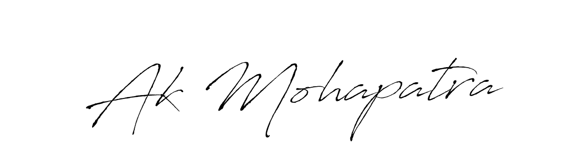 Make a beautiful signature design for name Ak Mohapatra. Use this online signature maker to create a handwritten signature for free. Ak Mohapatra signature style 6 images and pictures png