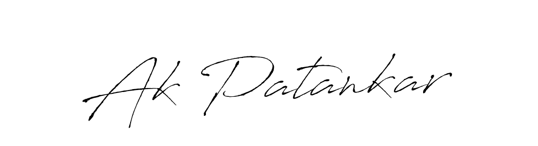 How to Draw Ak Patankar signature style? Antro_Vectra is a latest design signature styles for name Ak Patankar. Ak Patankar signature style 6 images and pictures png