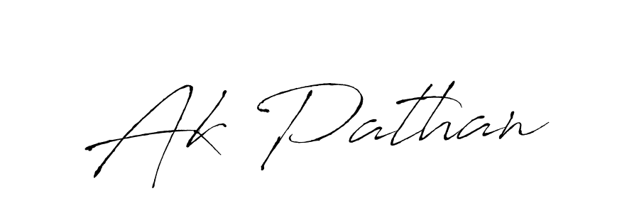 Use a signature maker to create a handwritten signature online. With this signature software, you can design (Antro_Vectra) your own signature for name Ak Pathan. Ak Pathan signature style 6 images and pictures png