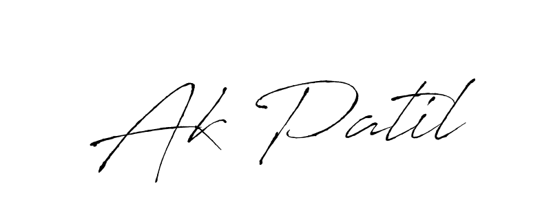 You can use this online signature creator to create a handwritten signature for the name Ak Patil. This is the best online autograph maker. Ak Patil signature style 6 images and pictures png