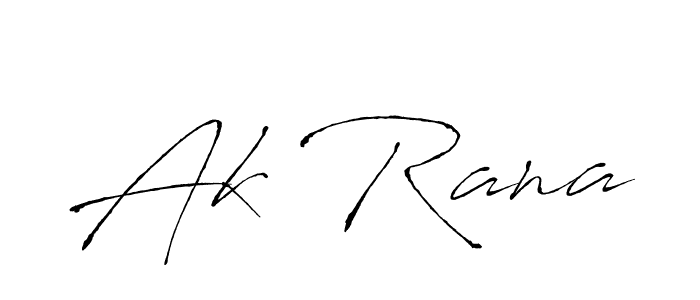 It looks lik you need a new signature style for name Ak Rana. Design unique handwritten (Antro_Vectra) signature with our free signature maker in just a few clicks. Ak Rana signature style 6 images and pictures png