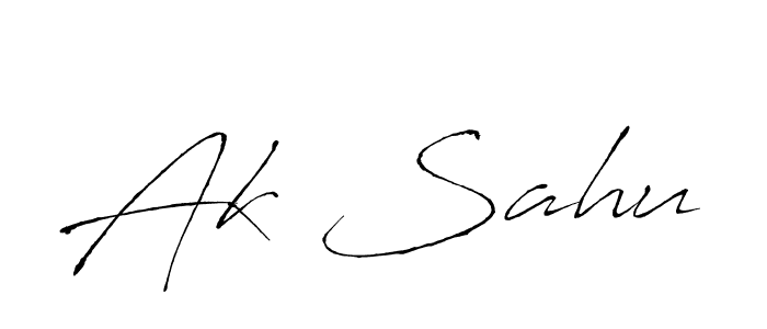 Make a beautiful signature design for name Ak Sahu. Use this online signature maker to create a handwritten signature for free. Ak Sahu signature style 6 images and pictures png