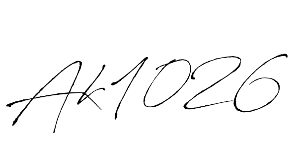 Here are the top 10 professional signature styles for the name Ak1026. These are the best autograph styles you can use for your name. Ak1026 signature style 6 images and pictures png