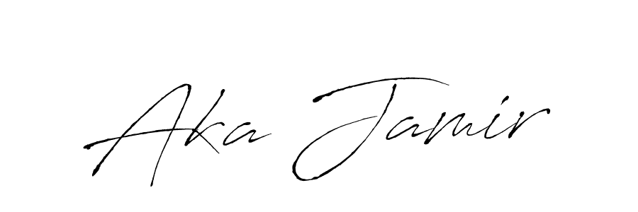 Make a beautiful signature design for name Aka Jamir. Use this online signature maker to create a handwritten signature for free. Aka Jamir signature style 6 images and pictures png