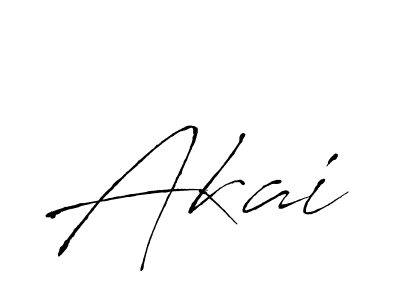 You should practise on your own different ways (Antro_Vectra) to write your name (Akai) in signature. don't let someone else do it for you. Akai signature style 6 images and pictures png