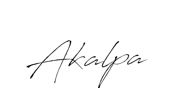 You should practise on your own different ways (Antro_Vectra) to write your name (Akalpa) in signature. don't let someone else do it for you. Akalpa signature style 6 images and pictures png