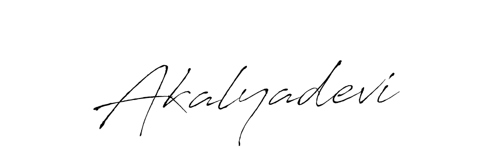 How to make Akalyadevi name signature. Use Antro_Vectra style for creating short signs online. This is the latest handwritten sign. Akalyadevi signature style 6 images and pictures png