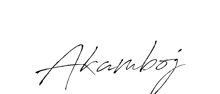 Also You can easily find your signature by using the search form. We will create Akamboj name handwritten signature images for you free of cost using Antro_Vectra sign style. Akamboj signature style 6 images and pictures png